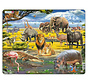 Larsen African Savannah Tray Puzzle 45pcs