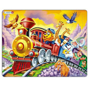 Larsen Puzzles Larsen Circus Train Tray Puzzle 30pcs