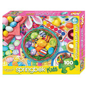 Springbok Springbok Extraordinary Easter Eggs Puzzle 100pcs