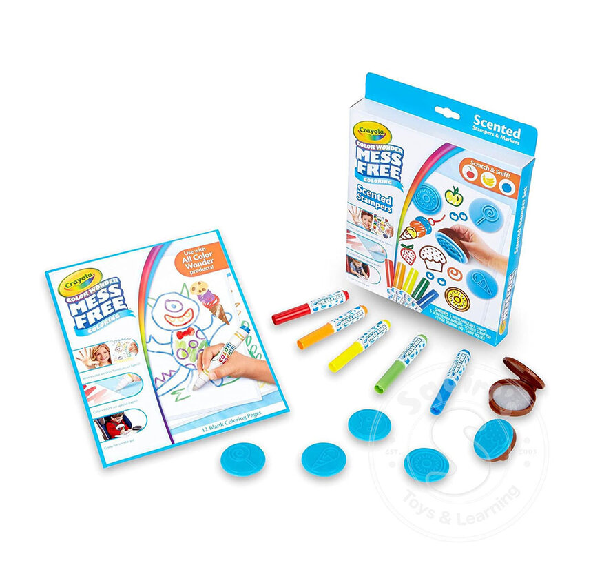 Crayola CW Scented Stampers & Markers