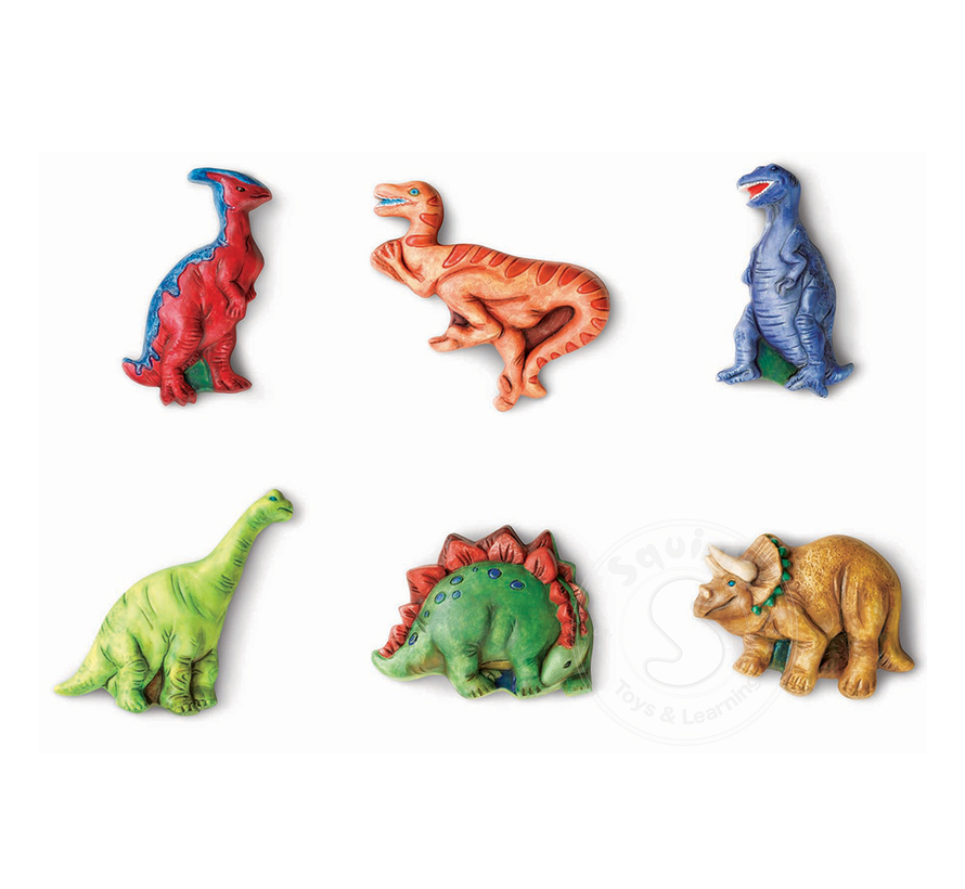 Mould & Paint Glow Dinosaurs