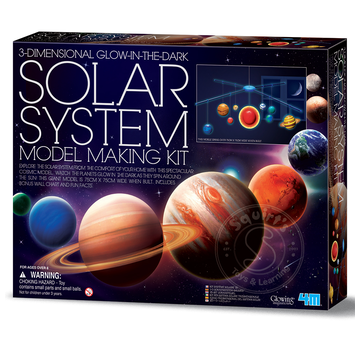 4M 3D Solar System Model Making Kit  - Mobile