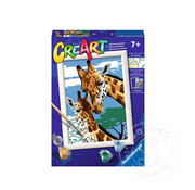 Ravensburger CreArt Paint by Numbers - Cute Giraffes