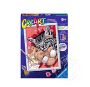 Ravensburger CreArt Paint by Numbers -Peaceful Kitten