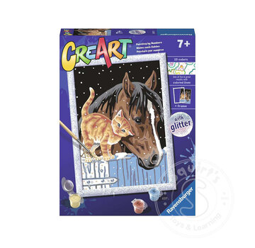 Ravensburger CreArt Paint by Numbers -Stable Friends