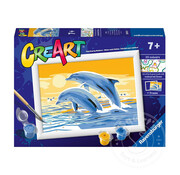 Ravensburger CreArt Paint by Numbers - Pod of Dolphins