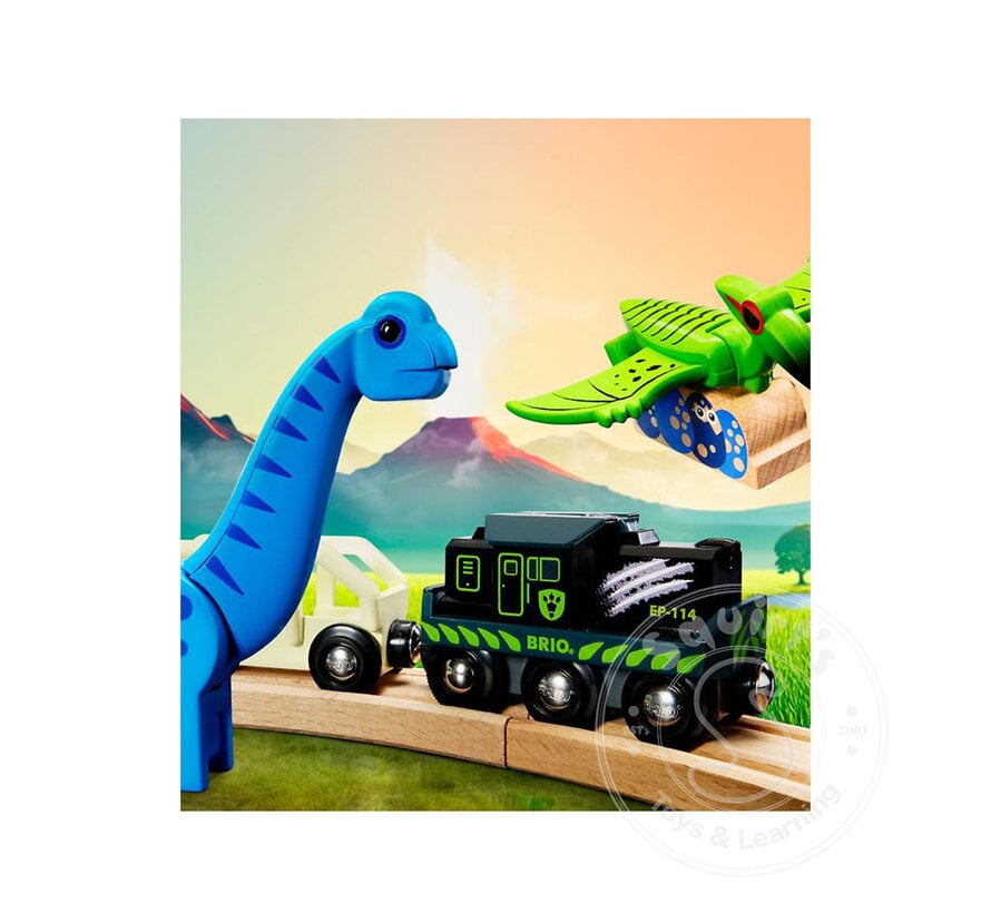 Brio Dinosaur Battery Train