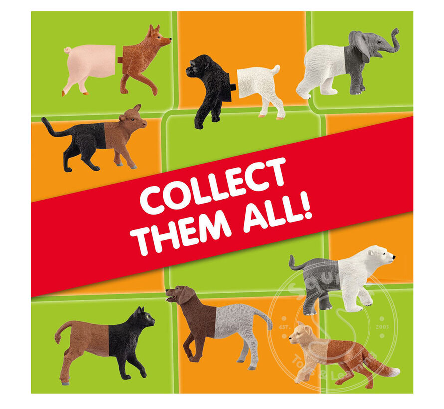 FINAL SALE Schleich Puzzlemals Series 1-RETIRED