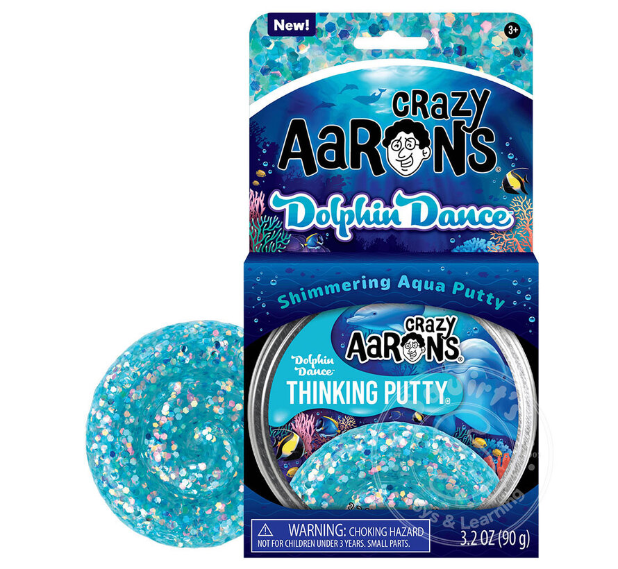 Crazy Aaron's Trendsetters Dolphin Dance Thinking Putty