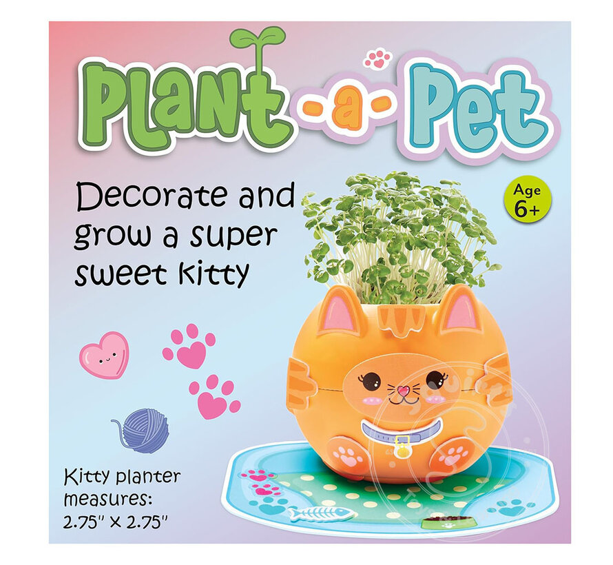 Creativity for Kids Plant-a-Pet Kitty