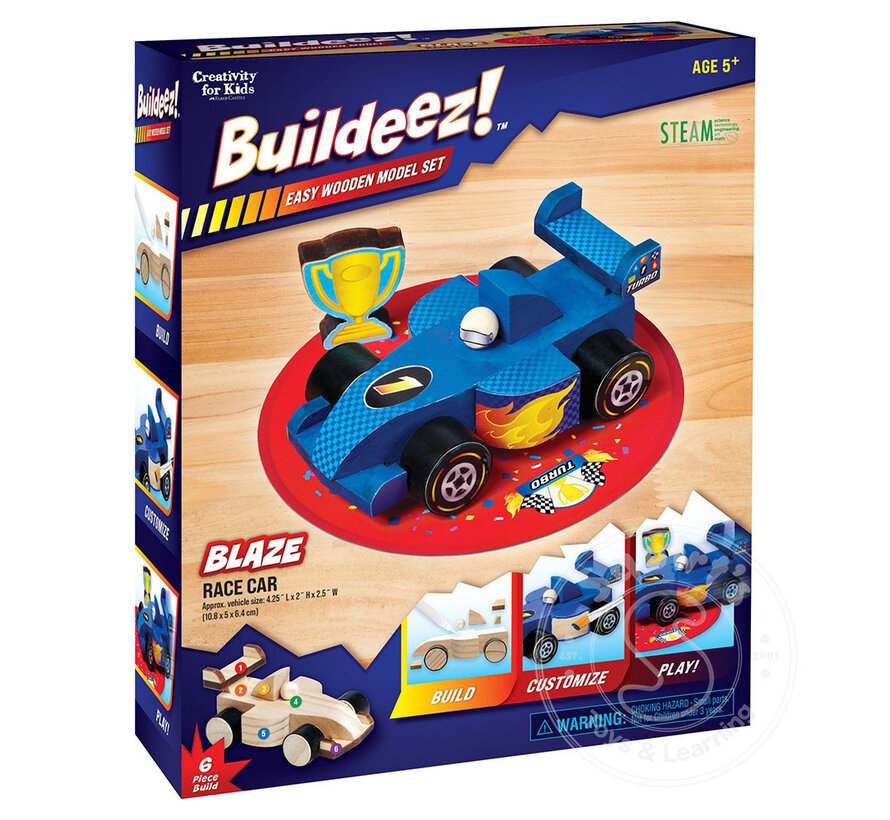 Creativity for Kids Buildeez! Blaze Race Car