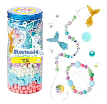 Creativity for Kids Creativity for Kids Bead Jewelry Jar - Mermaid