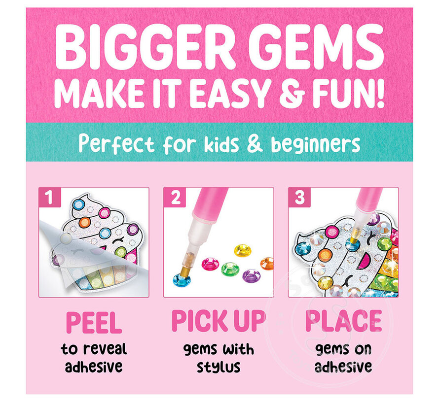 Creativity for Kids Big Gem Diamond Painting Stickers