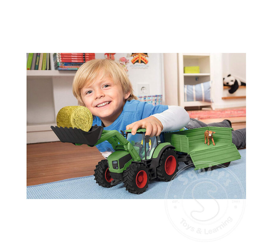 Schleich Farm World Tractor with Trailer
