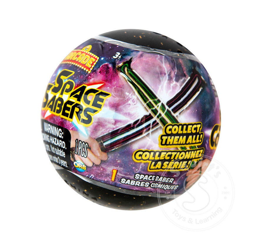 ORB Arcade Capsules Space Sabers, Assorted