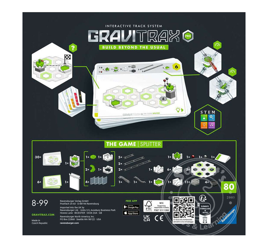 FINAL SALE GraviTrax Pro: The Game Splitter (Reg $39.99) Damaged Box Only