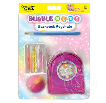 Creativity for Kids Creativity for Kids Bubble Gems Keychain Kitty Princess - retired