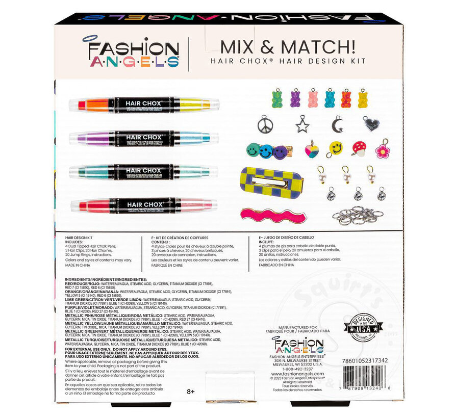 Fashion Angels Hair Chox Hair Design Set