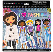 Fashion Angels Fashion Angels - Fashion Design Sketch Set 40 pages - I Love Fashion