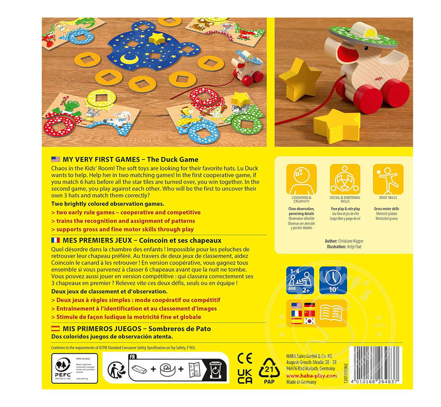 Haba My Very First Games - The Duck Game