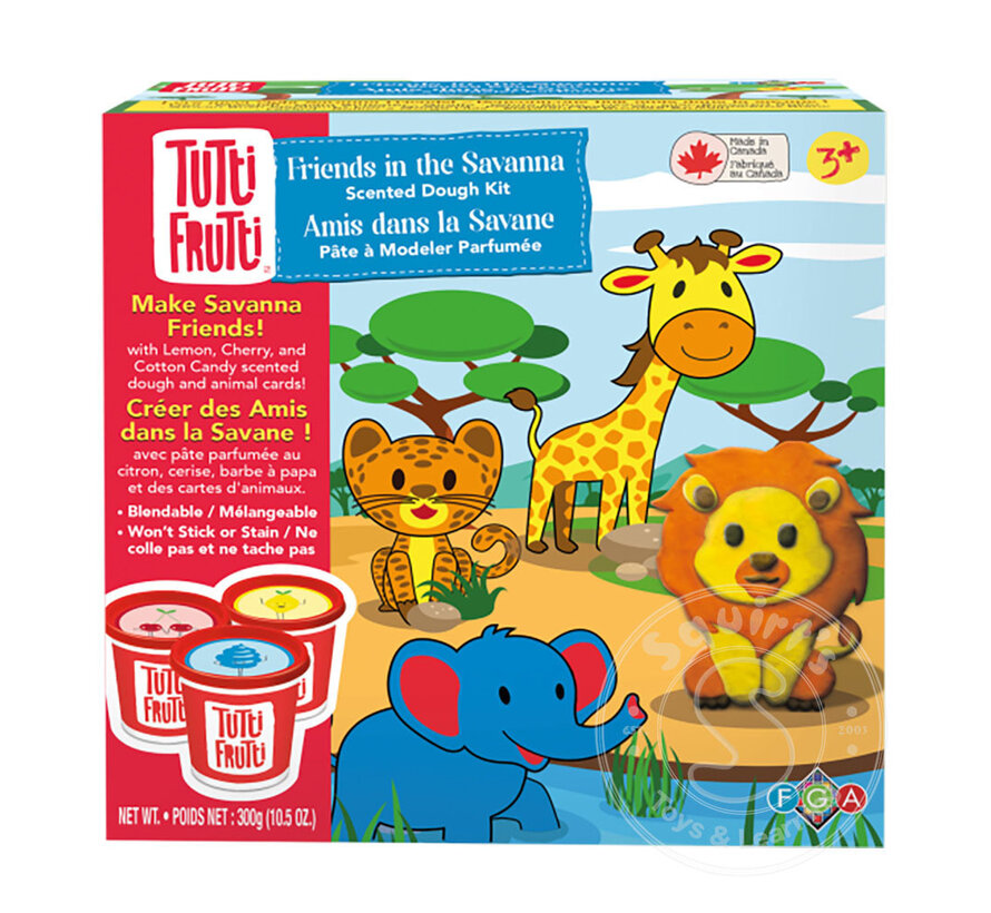 FINAL SALE Tutti Frutti Friends in the Savanna