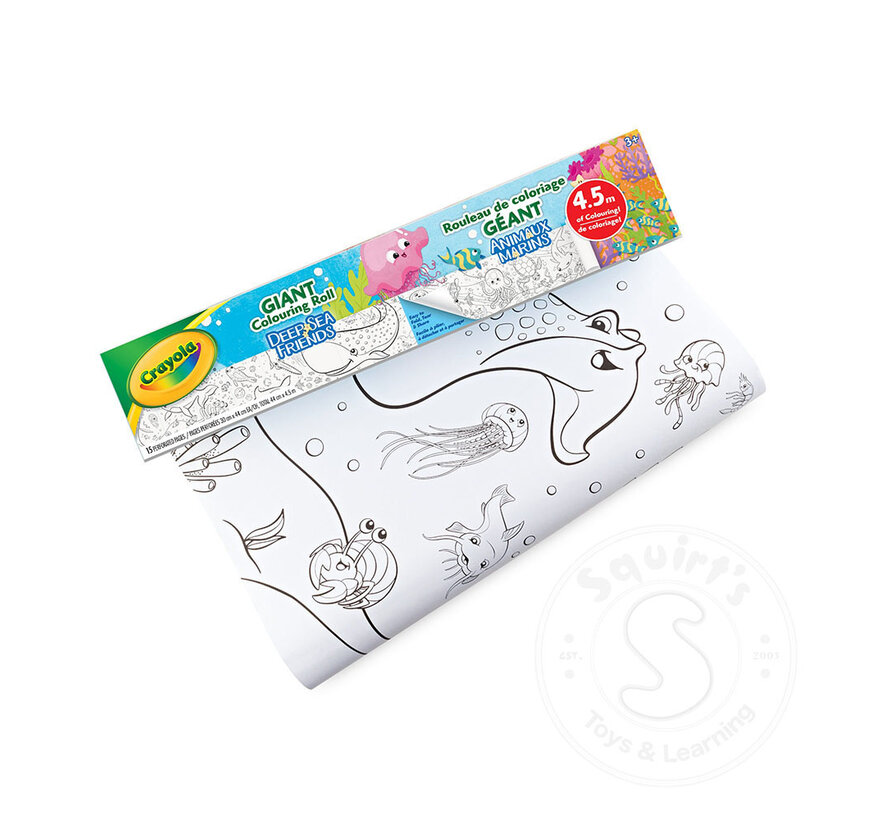 Crayola Giant Colouring Roll - Under the Sea