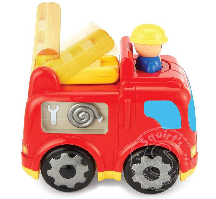 Kidoozie Press ’n Zoom Fire Engine