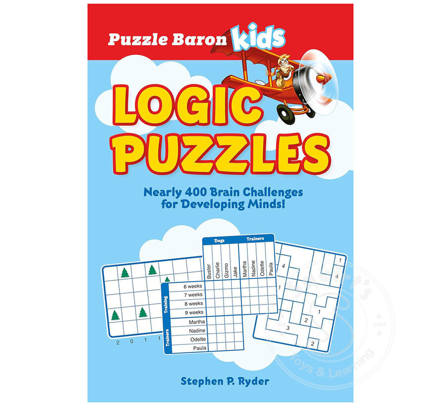 Puzzle Baron's Kids Logic Puzzles