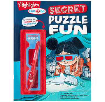 Highlights Highlights On-the-Go Secret Puzzle Fun