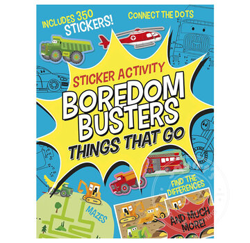 Boredom Busters: Things That Go Sticker Activity
