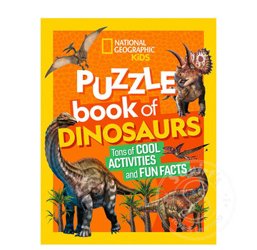 National Geographic National Geographic Kids Puzzle Book of Dinosaurs