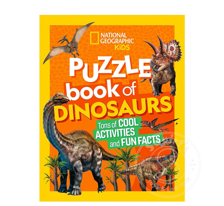 National Geographic Kids Puzzle Book of Dinosaurs