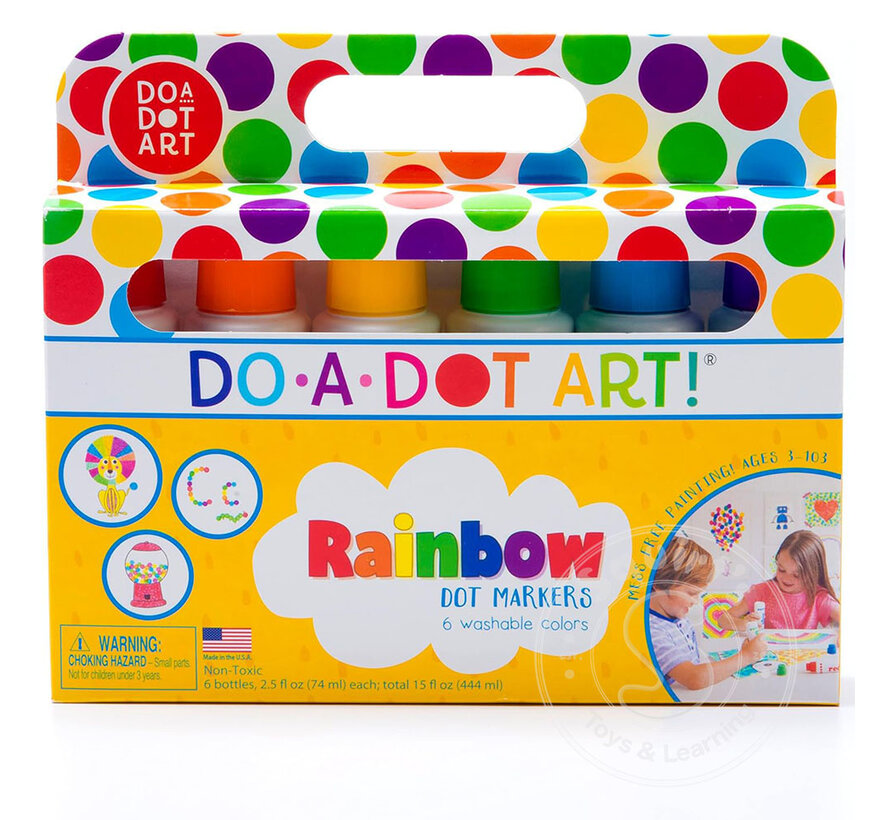 Do A Dot Art! 6 Pack Rainbow
