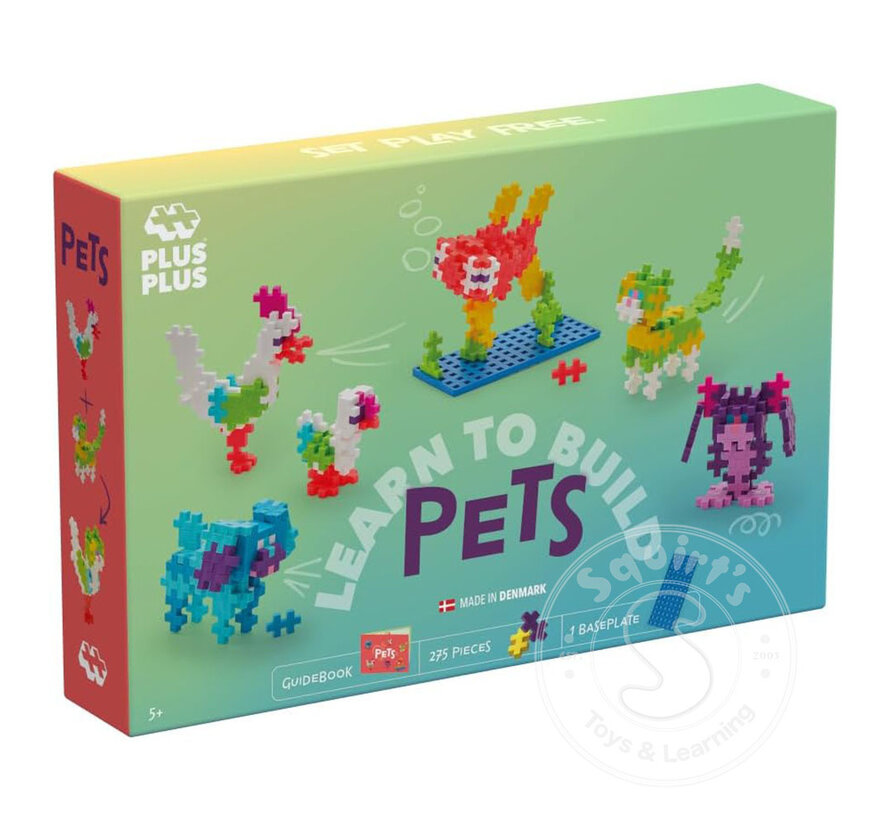 Plus-Plus: Learn To Build Pets