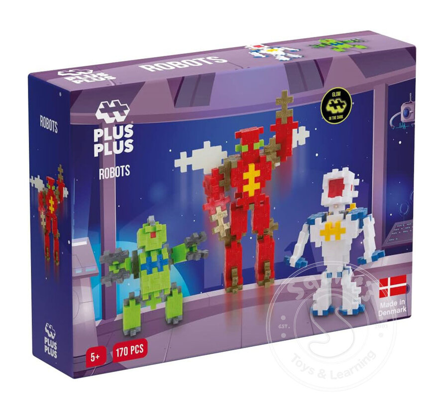 Plus-Plus Basic : Robots - 170pcs