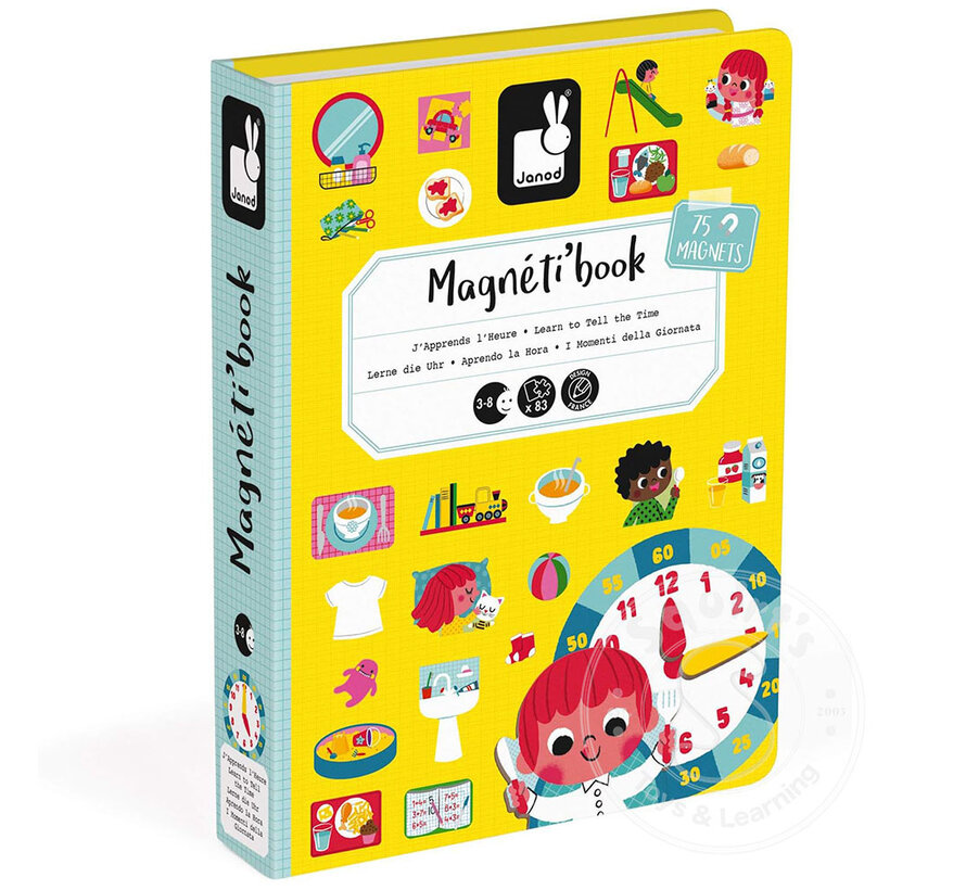 Magnetic Book - Learn to Tell Time