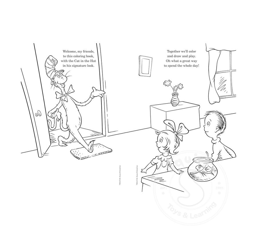 Dr. Seuss: The Cat in the Hat Colouring & Activity Book