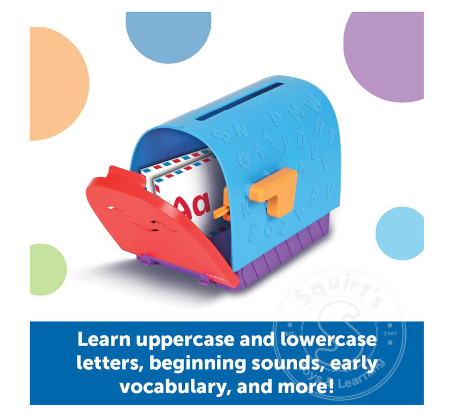 Alphabet Learning Mailbox