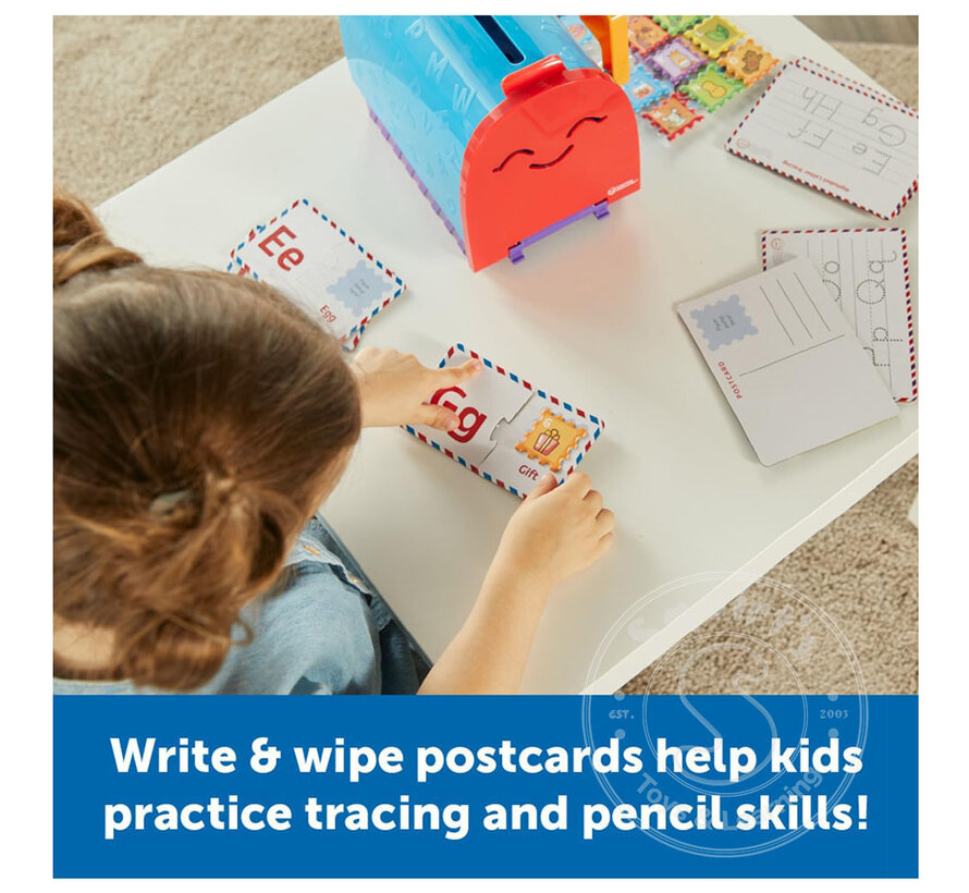 Alphabet Learning Mailbox