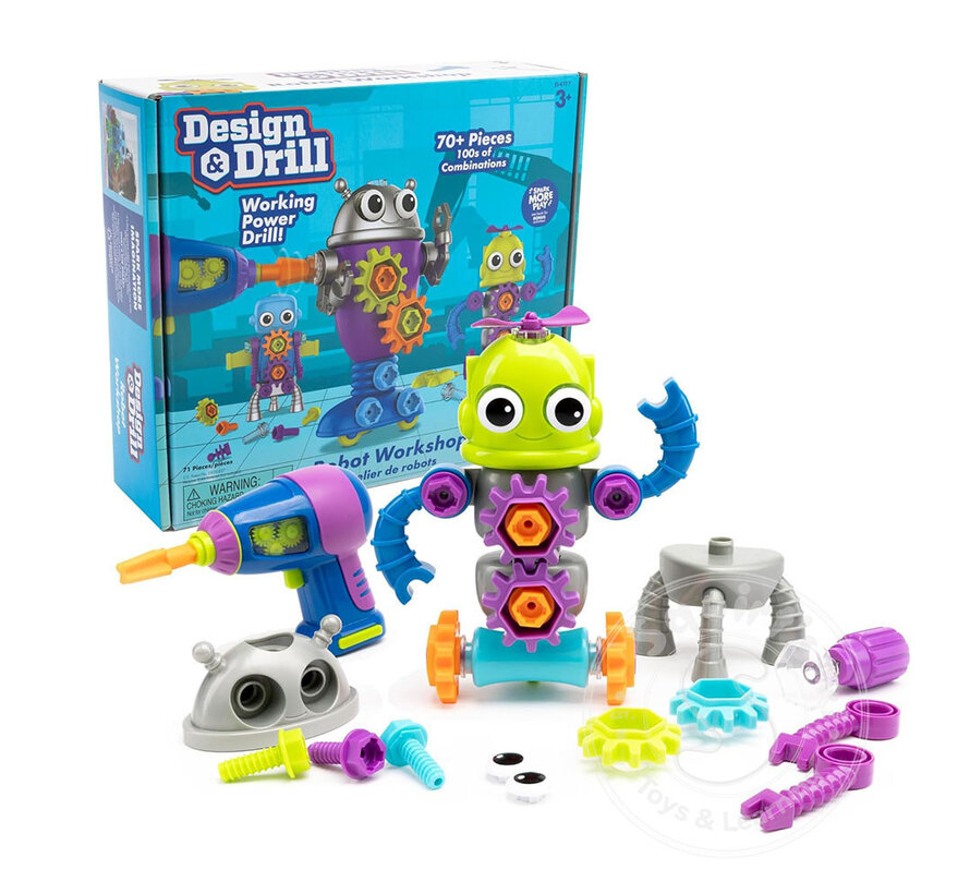 Design & Drill,  Robot Workshop