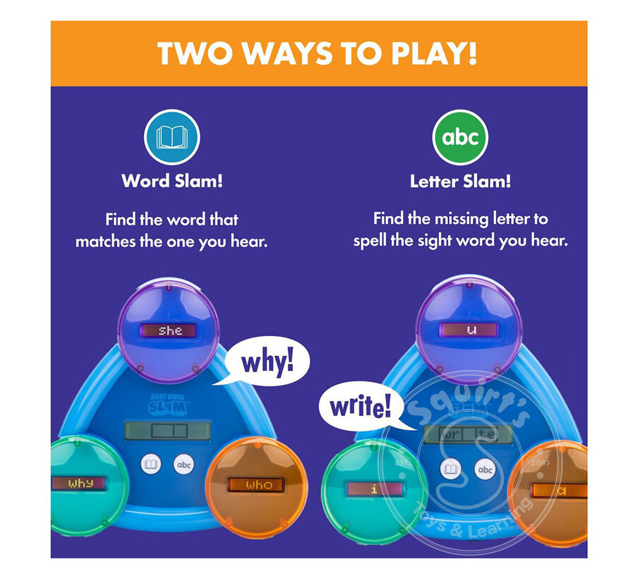 Sight Word Slam