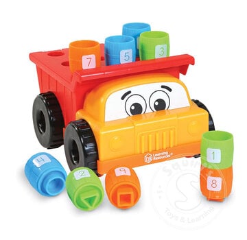 Learning Resources Tony the Peg Stacker Dump Truck