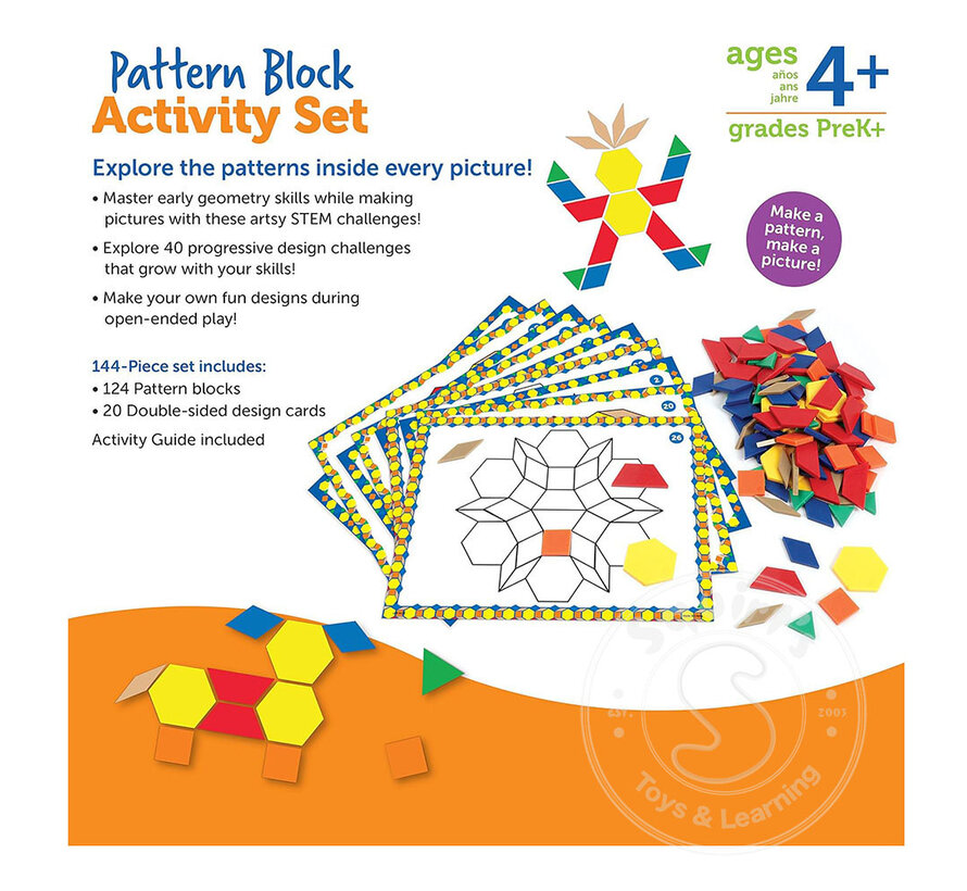 Pattern Block Activity Set