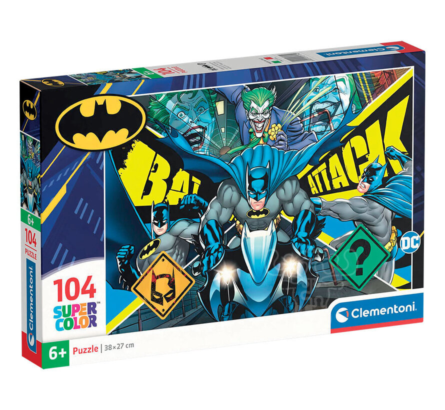 Clementoni DC Batman Bat Attack Puzzle 104pcs