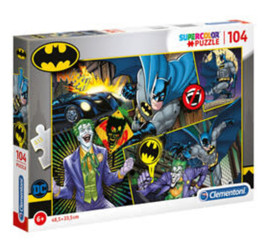 Clementoni DC Batman vs Joker Puzzle 104pcs
