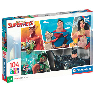 Clementoni DC League of the Super Pets Puzzle 104pcs
