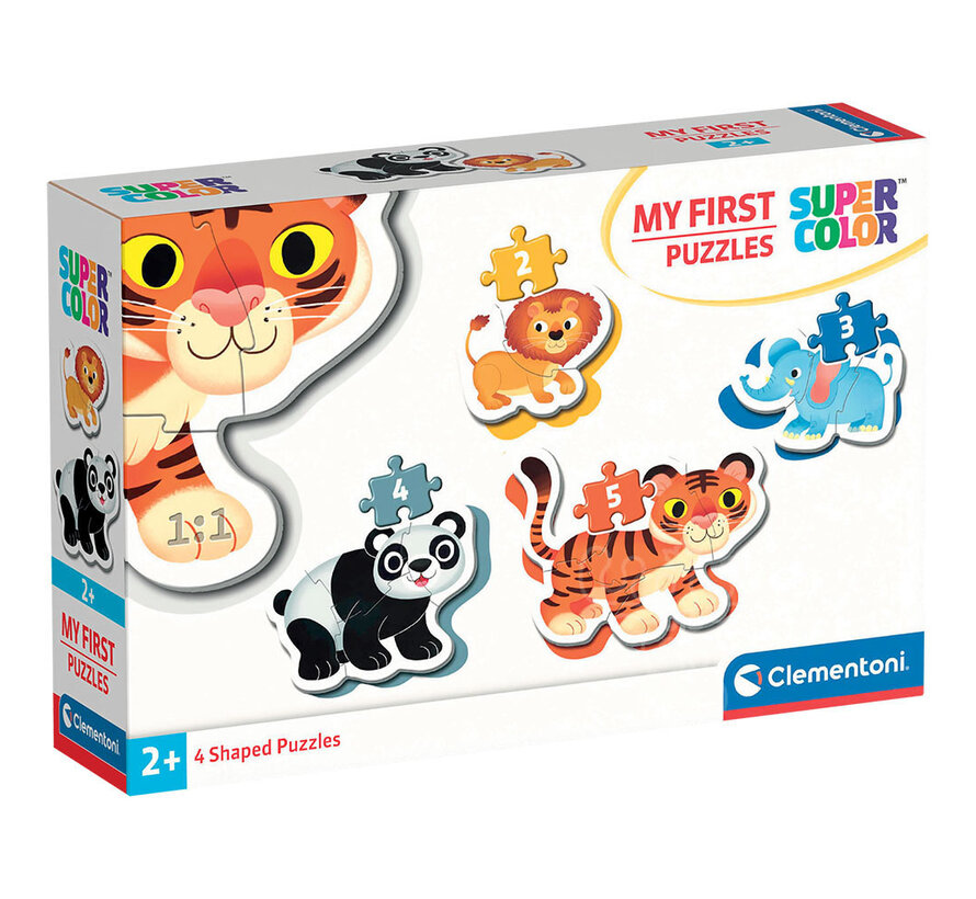 Clementoni My First Puzzle: Animals Puzzle 2, 3, 4, 6pcs