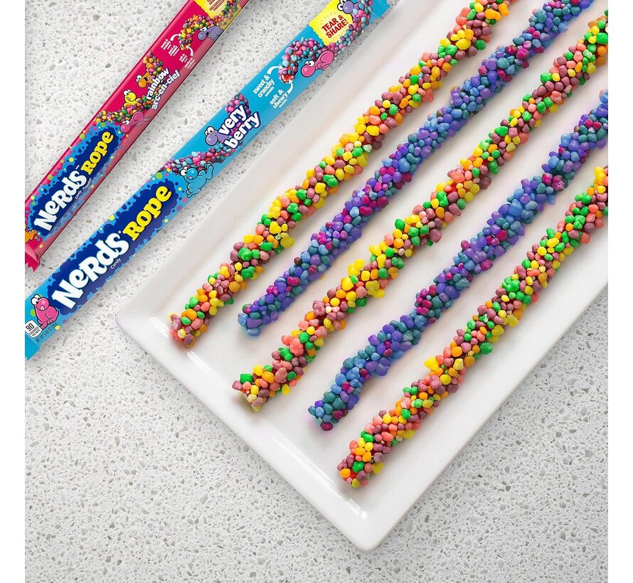 Wonka Nerds Rope - Very Berry / Rainbow