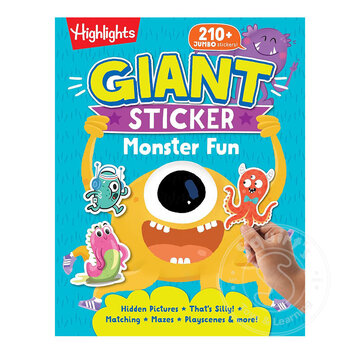 Highlights Highlights Giant Sticker Monster Fun