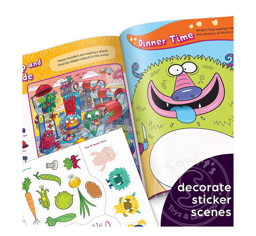 Highlights Giant Sticker Monster Fun